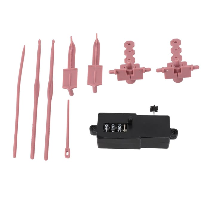 Breimachines Adapter Set Verhoog Snelheid Lichtgewicht Breimachine Accessoires Vervanging black