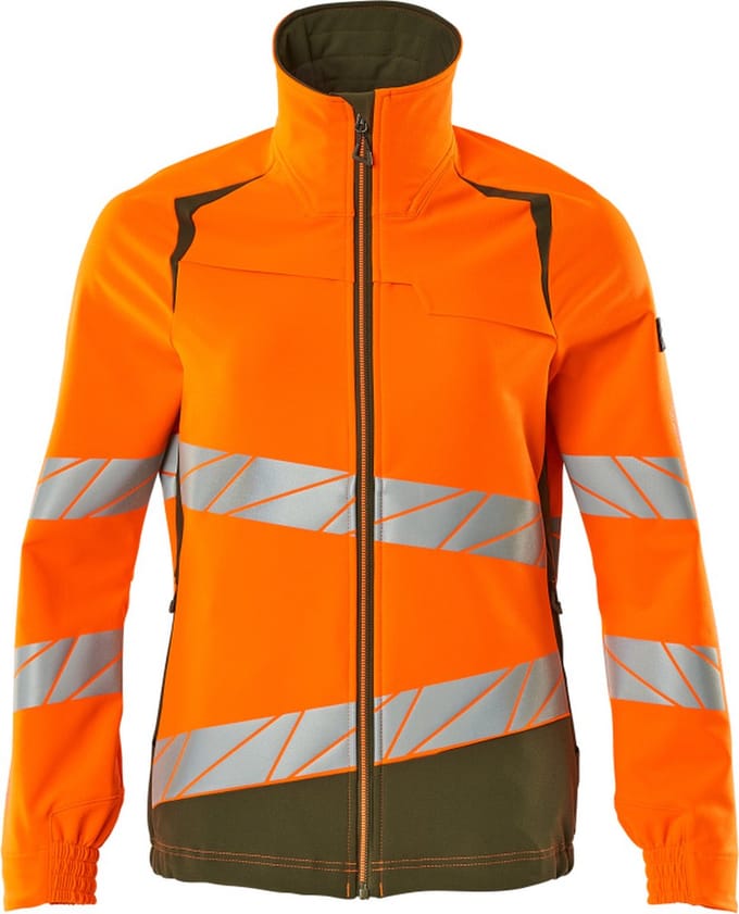 Mascot Accelerate Safe Jas 19008-511 - hi-vis oranje/mosgroen - M