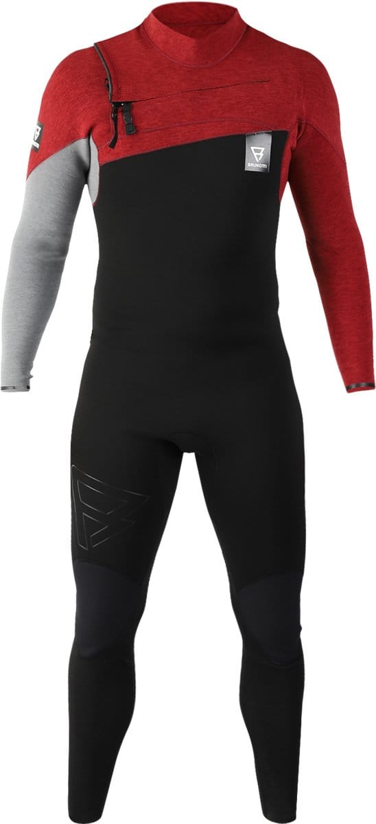 Brunotti - Gravity Wetsuit Heren - Fullsuit 3/2mm - Zwart - S
