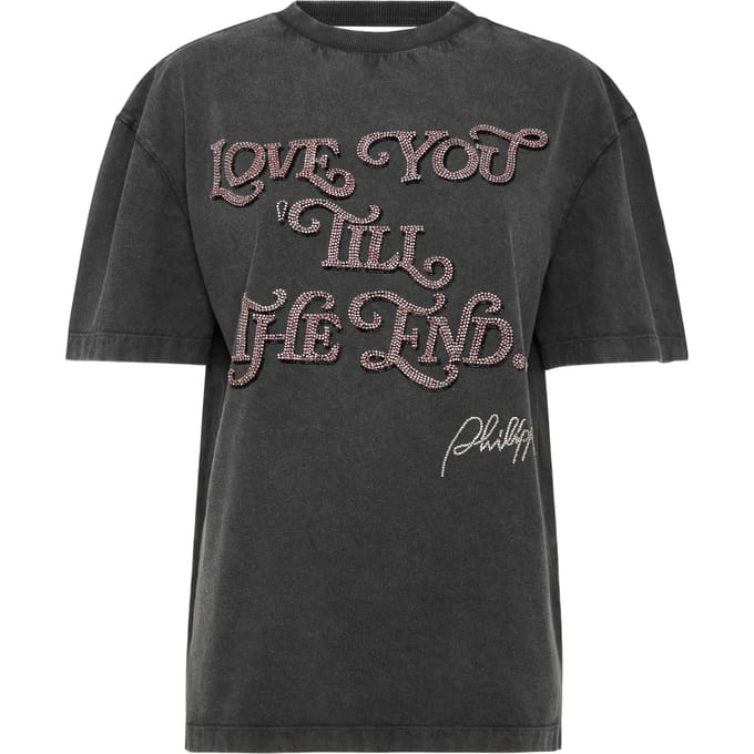 Open Back Man Fit T-Shirt Love Plein
