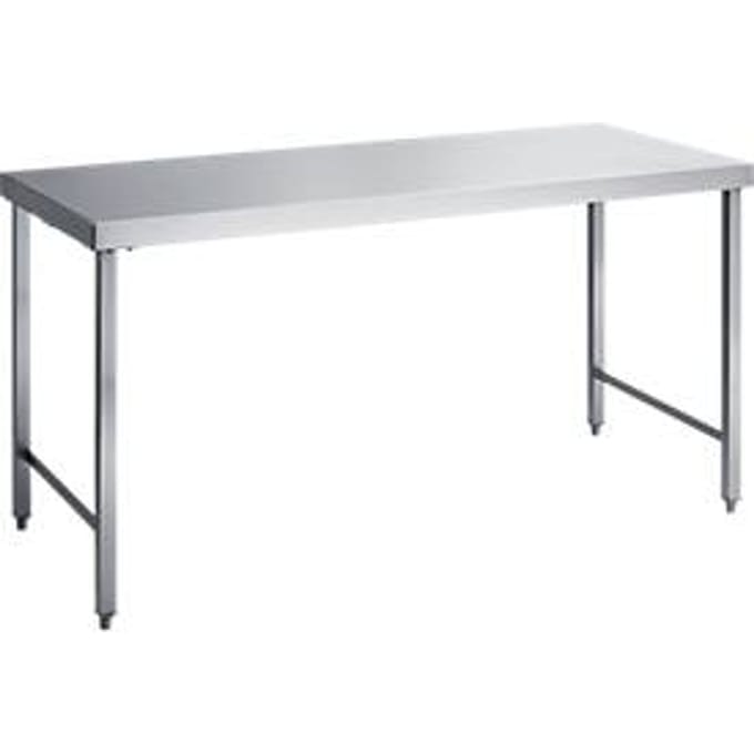 Werktafel, rvs, 1400 x 700 x 850 mm