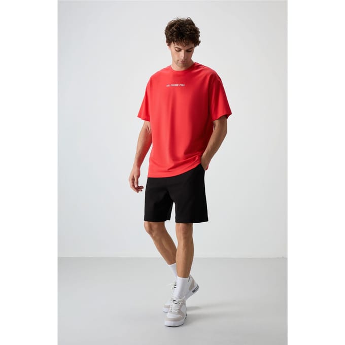 Heren Katoen-polyester Sweatshorts