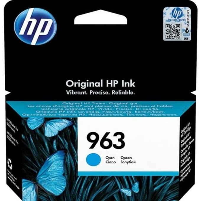 HP Inktcartridge 963 (3JA23AE) Cyaan