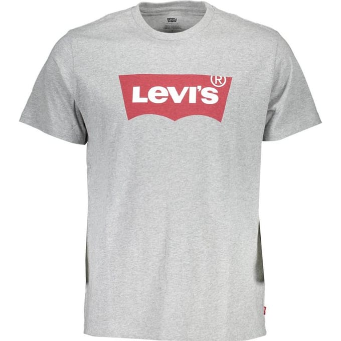 Levi's Grigio Katoenen T-Shirt voor Mannen