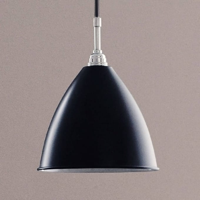 Gubi Bestlite BL9S Hanglamp Klein Zwart/ Chroom