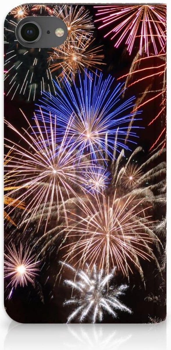 iPhone 7 | 8 | SE (2020) | SE (2022) Hippe Standcase Vuurwerk