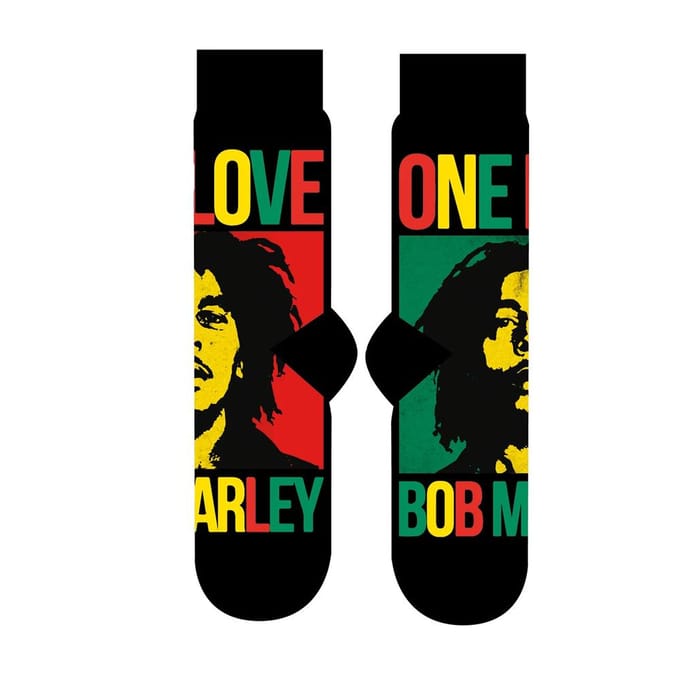 Bob Marley One Love Mok en Sokken Set One Size zwart