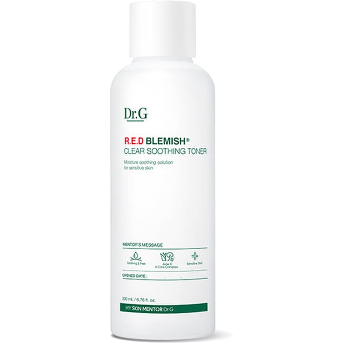 Dr.G R.E.D Blemish Clear Soothing Toner 200ml white