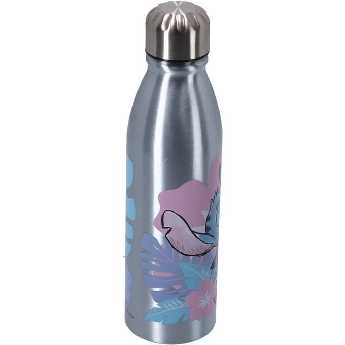 Undercover - Lilo & Stitch - Drinkfles - Isolerend - Lekvrij - BPA Vrij - Zilver
