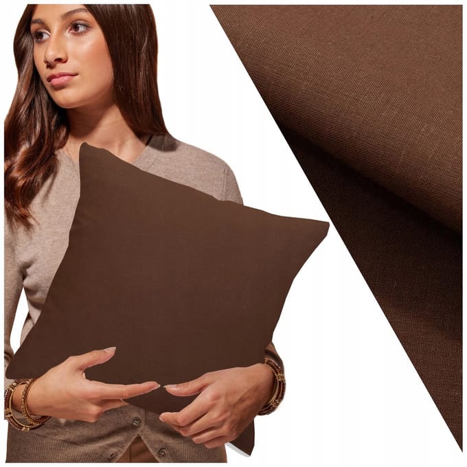 Belluno Katoenen Kussensloop 40x40 cm met Rits - Comfortabel en Stijlvol