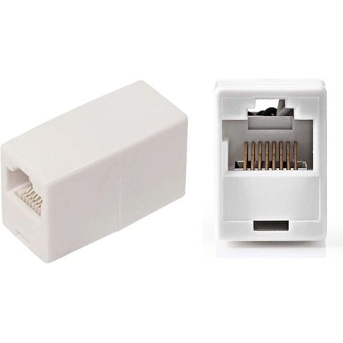 Netwerkkoppeling - CAT5 - Onafgeschermd - RJ45 Female - RJ45 Female - Recht - ABS - Envelop