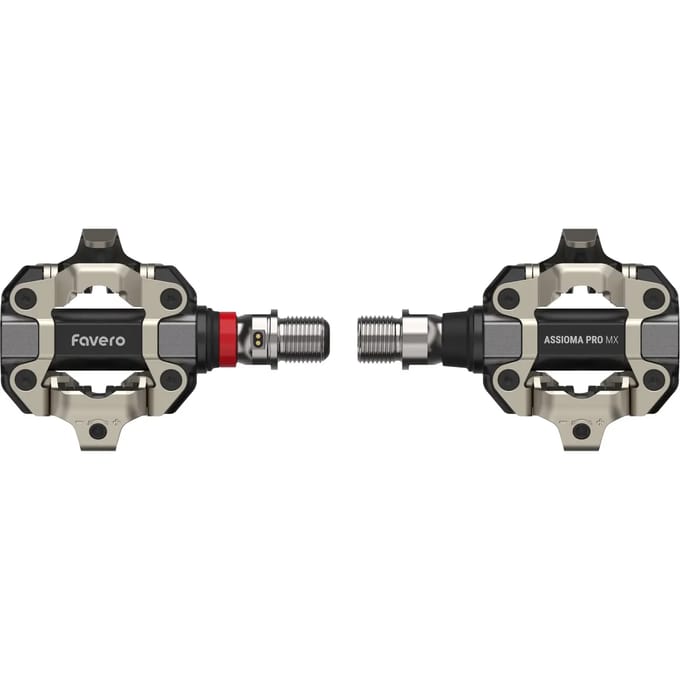 Favero Assioma Pro Mx-1 Pedalen Met Vermogensmeter Zilver