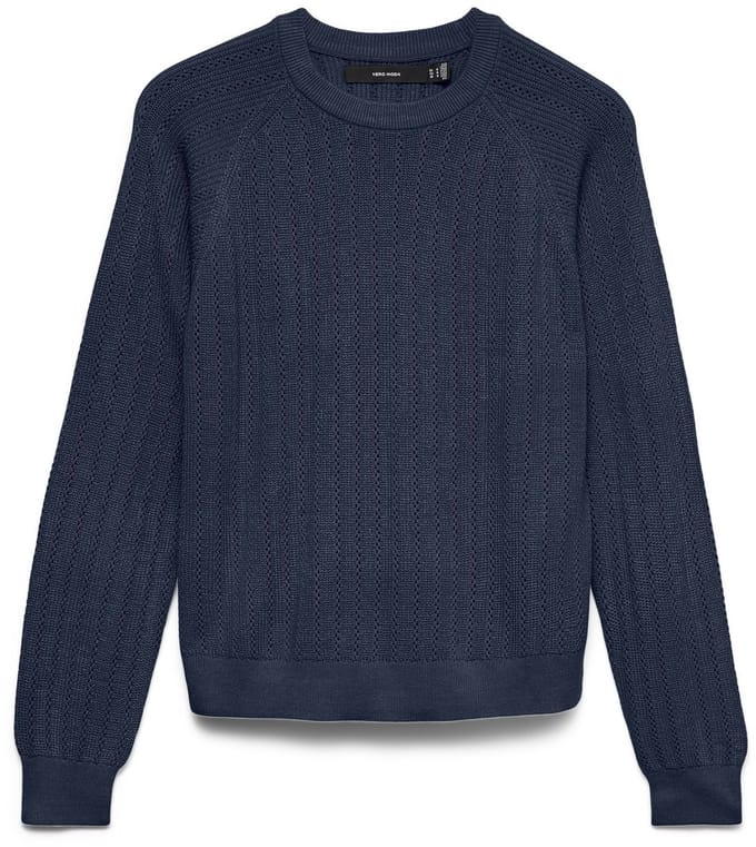 VERO MODA - VMNEWLEX POINTELLE LS O-N PULLOVER NOOS - Dames - Gebreide truien