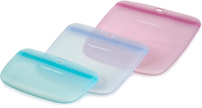 Tupperware Ultimate Silicone Slim Bag - Set - 3 Stucks