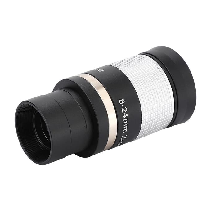Datyson 1.25in 8-24mm Zoom Oculair Multi-coated Optische Lens voor Telescoop black