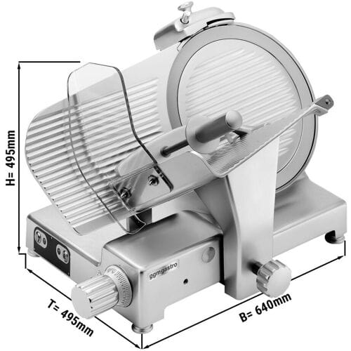 GGM Gastro Aufschnittmaschine - 210 Watt - Messer: Ø 300mm