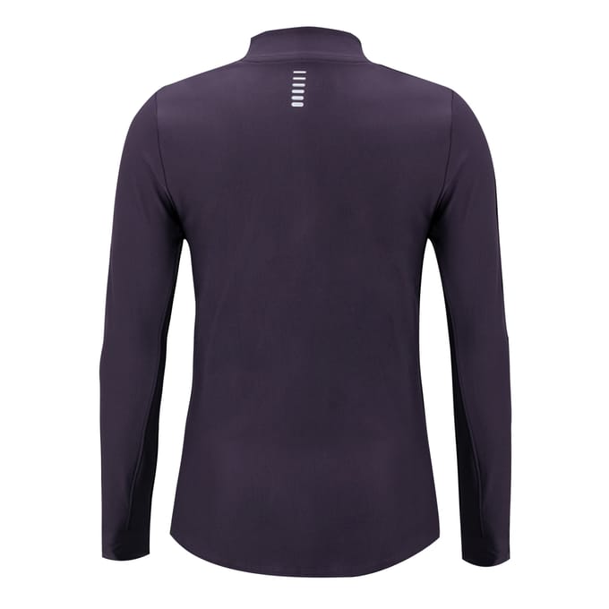 Under Armour Womens Qualifier 1/2 Zip Half Zip Top Purple 1326512 595