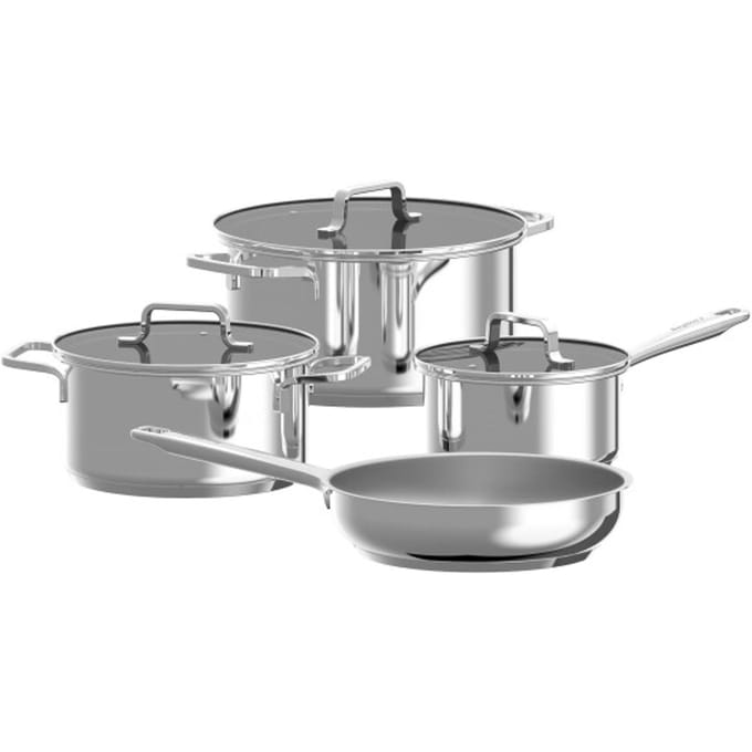 DiNA 7-delige kookpottenset Helix - Metaal - PFAS-vrij