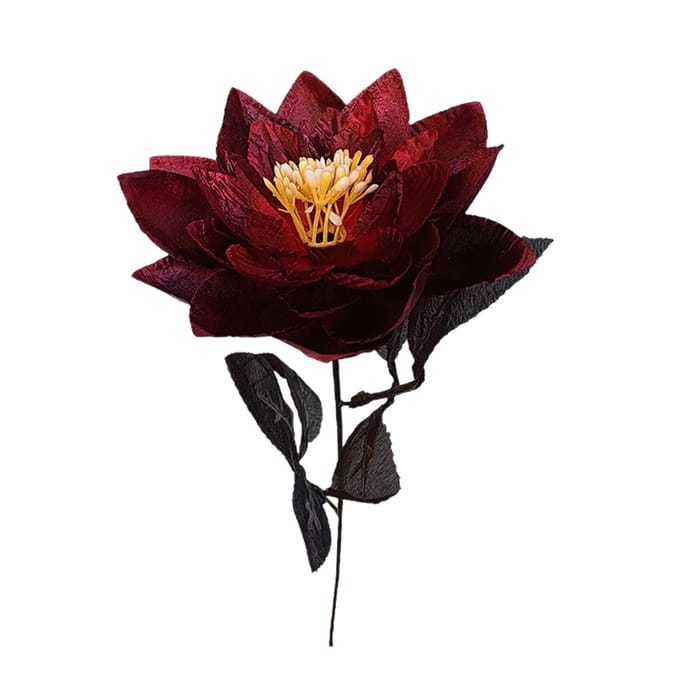 Kunstmatige Lotus Nepbloem Slaapkamerdecoratie Multifunctioneel Bruiloften Bloemdecoratie black