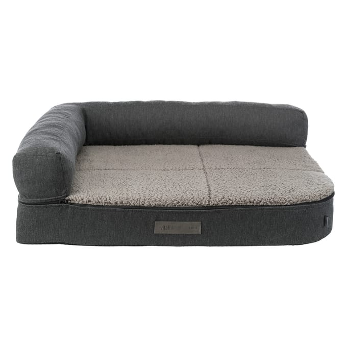 Trixie - Vital Hondenmand Sofa Bendson - Orthopedisch - Grijs - 100 x 80 cm