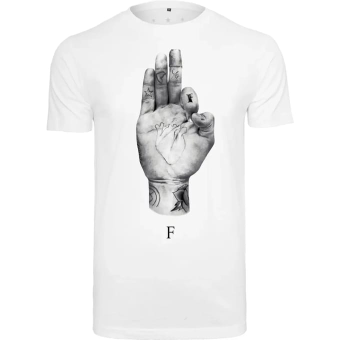 Merchcode - FMS Sign Heren T-shirt - XS - Wit