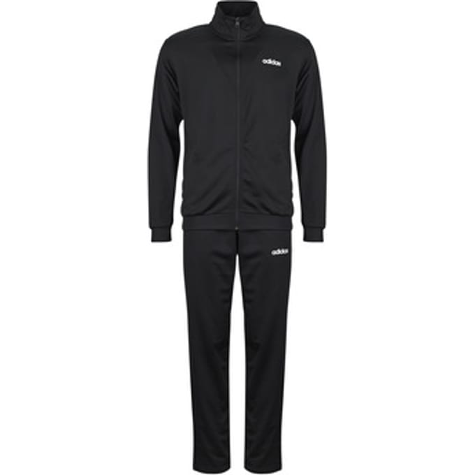 Adidas Linear Track Suit Trainingspakken Heren - Zwart - Maat L - Katoen Canvas