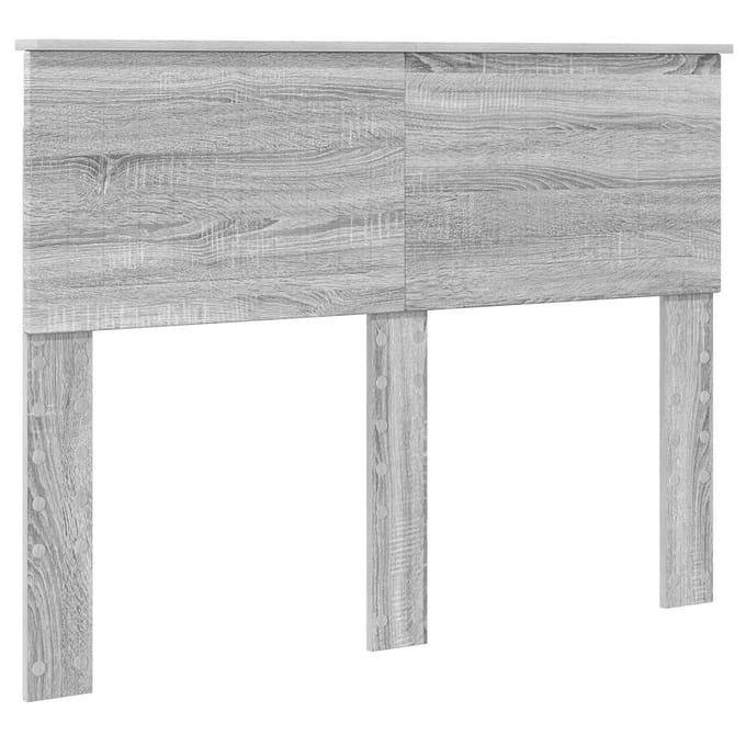 vidaXL Hoofdbord Grijs Sonoma Bewerkt hout