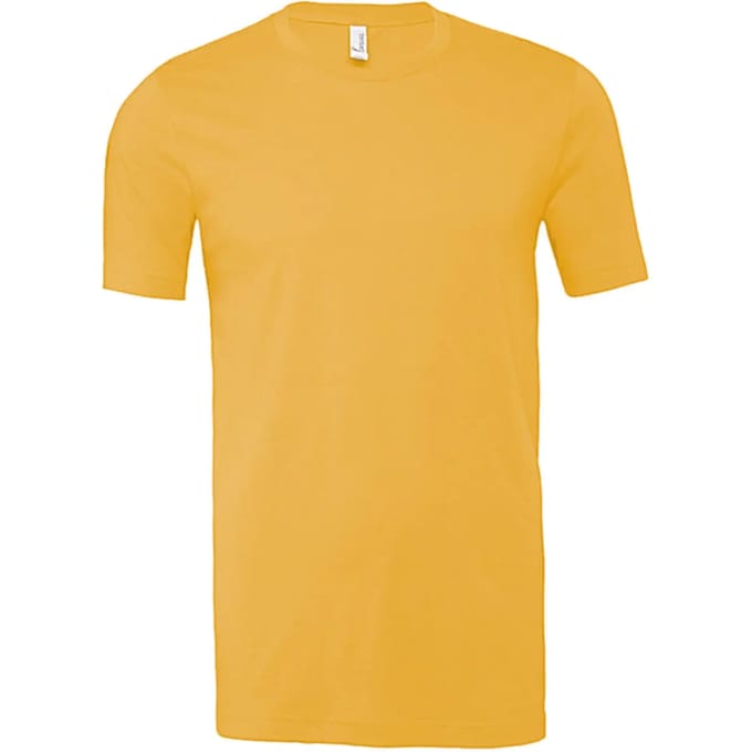 Bella+Canvas Unisex Heather CVC Short Sleeve Tee CV3001CVC - Heather Yellow Gold - M