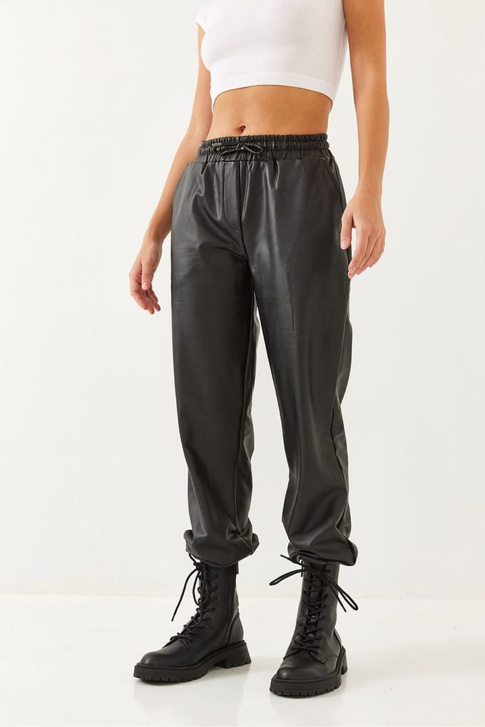 Nepleren Joggingbroek met Gepofte Zakken