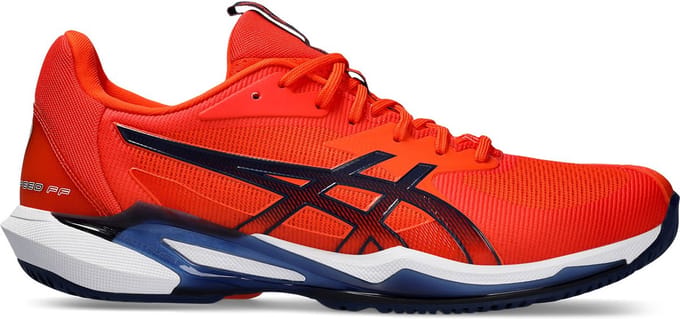 ASICS Solution Speed FF 3 - Tennisschoenen - Maat 41.5 - Koi/Blue Expanse / Oranje Blauw - Solution - Tennis - Heren Tennisschoenen
