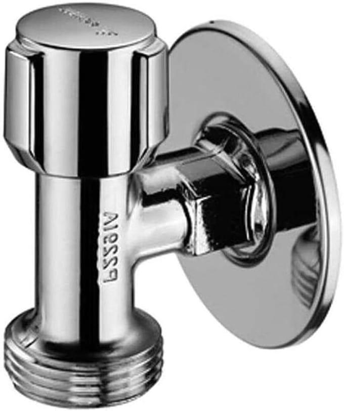Aansluitventiel Messing - Hoekklep Apparaten - Apparaten Aansluiten - Ruimtebesparend Ontwerp - 1/2" x 3/4" - Messing