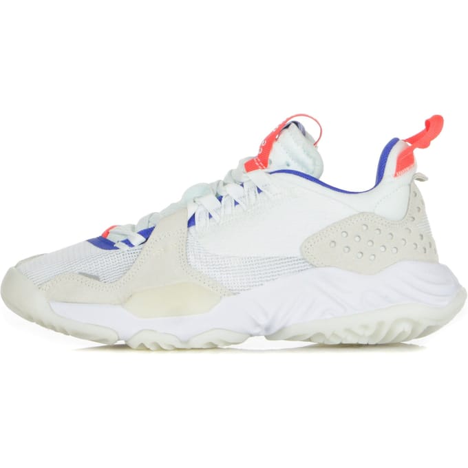 Wmns Jordan Delta Wit/wit/hyper Royal/helder Crimson lage damesschoen