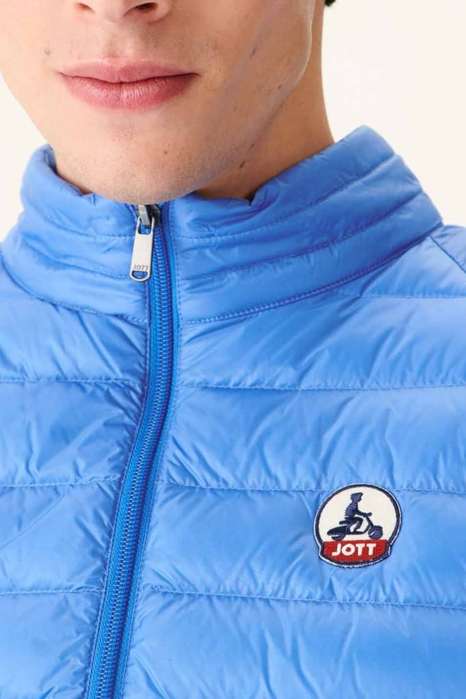 JOTT Tom Down Jacket Azure Taglia: S | Giacche senza maniche Outlet | Uomo | Blu