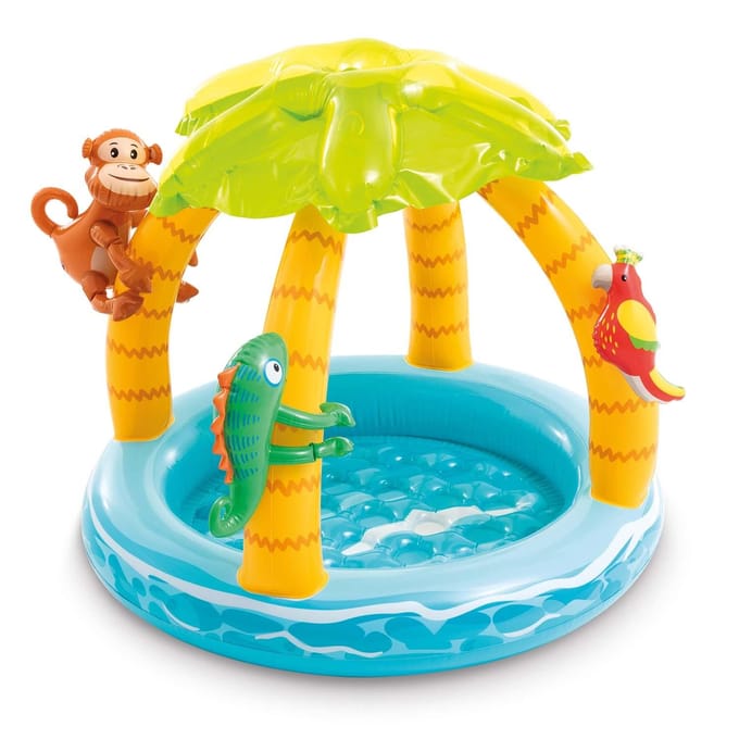 Intex Tropical Island Baby Opblaaszwembad - Ø 102 x 86 cm