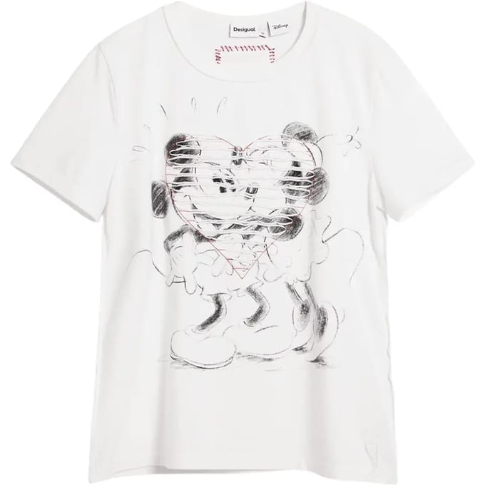 Dames-T-shirt Desigual Mickey