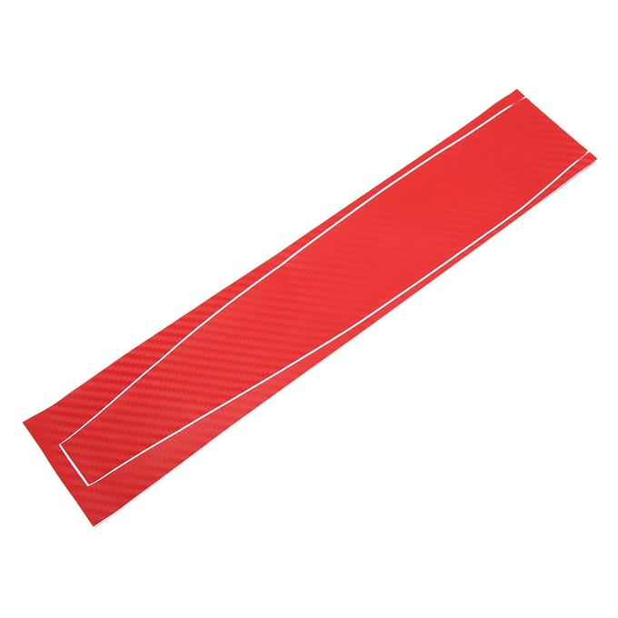 Autocollant de protection anti-rayures pour console centrale PS5 Digital rouge