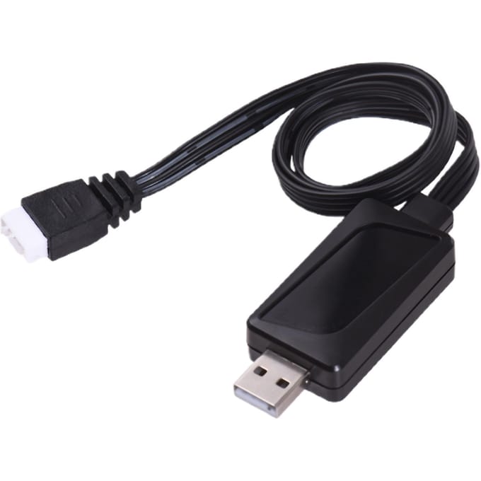 Aasboot USB-oplaadkabeladapter USB-kabel voor V030 GPS-visaasboot zwart
