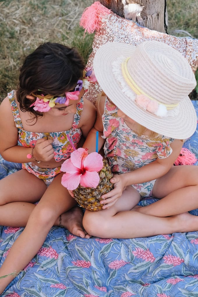 Louise Misha Bathing Suit Bermude Multi Flowers Größe: 3M | Bademode Outlet | kids