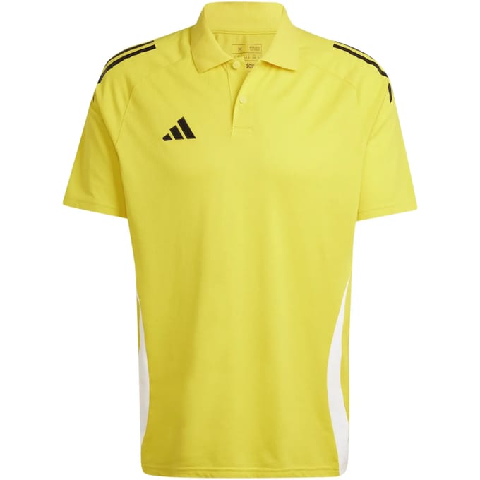 adidas T-shirt Heren - Tiro 24 - Geel - Polyester - Maat M