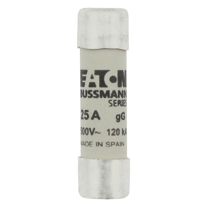 Laagspanning Cilindrische Zekering 25A 500V AC 10x38mm IEC - C10G25 [10 Stuks]