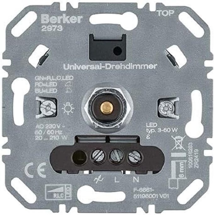 Hager Berker Dimmer - 2973 - E2QQS