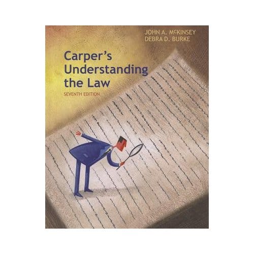 Carper's Understanding The Law - Mckinsey, John A.