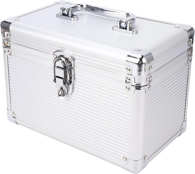 DVD Opbergbox - Media Organizer - Thuis Kantoor - Hoogwaardige Constructie - 25x20x17 cm