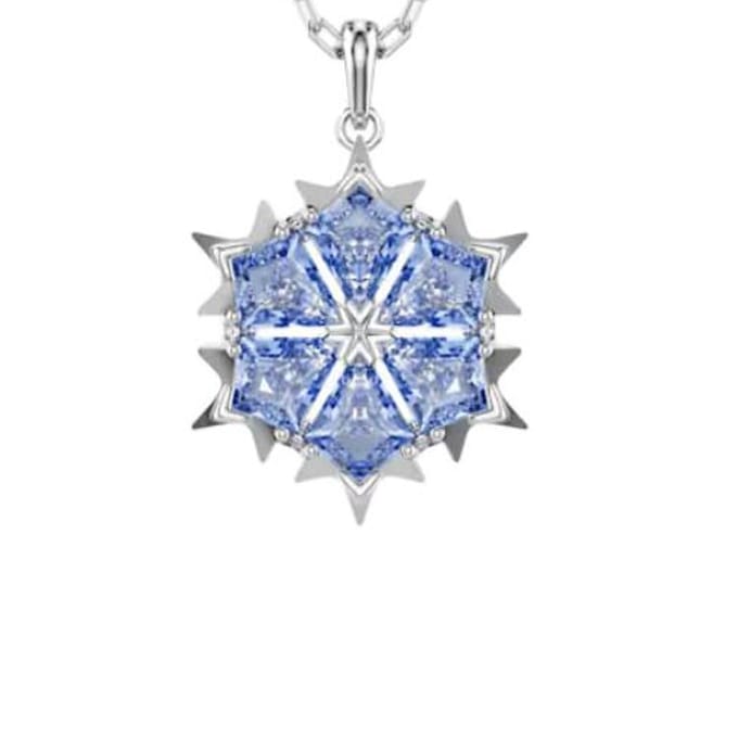 Swarovski Magic Exquisite Ketting Unisex ketting Blauw 5735399 Box+Shopping Bag (Random Color) white