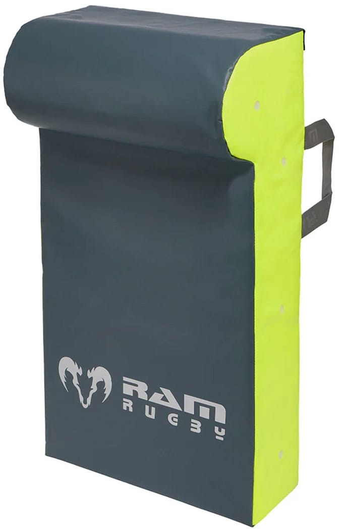 Single Wedge Hit Shield - PVC - High-Density Foam - Black / Red - Medium