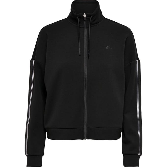 Only Play - Maat M - ONPMAXIE HN LS ZIP SWEAT Dames Sporttrui