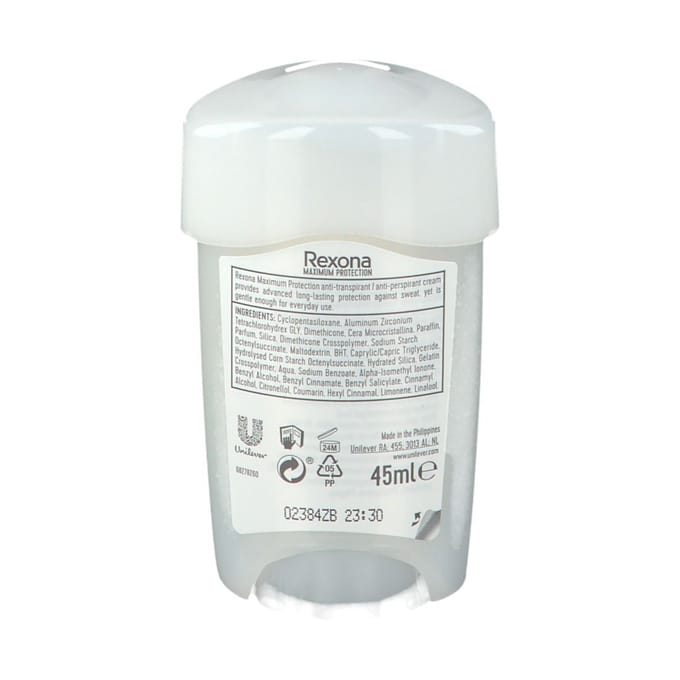 Rexona maximum protection crèmestick stress control antitranspirant - 45 ml