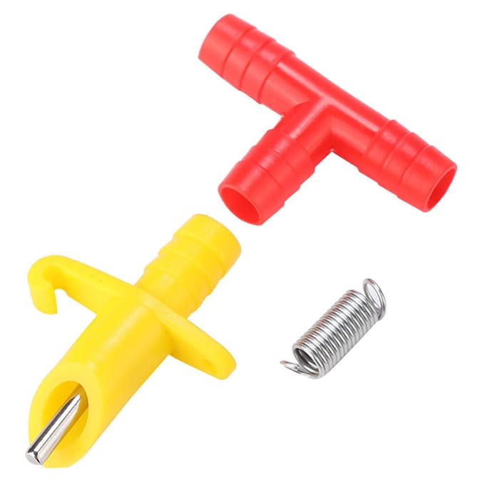 20 stuks Automatische Konijn Drinker Tepel Waterer Drinkwater Tool Kooi Accessoires yellow