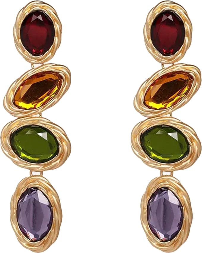 Margot Bardot Arya Oorbellen Colored Gold