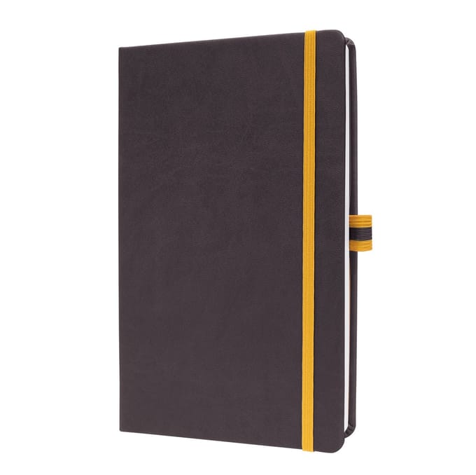 Sigel notitieboek Linescape A5 donkergrijs gelinieerd hardcover